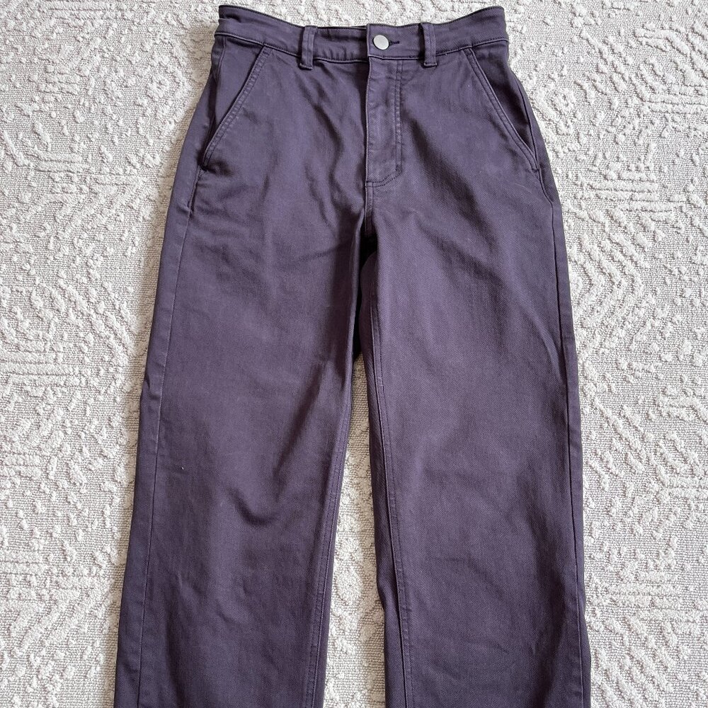 Everlane Wide Leg Cropped Pants